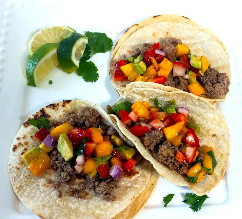 O' So Good Mango Tacos